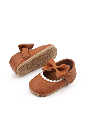 Superbaby Brown shoes for girls - Magical
