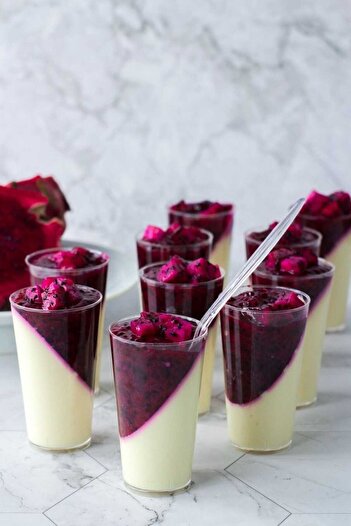 Kristal Presentation & Soft Drink & Dessert & Plastic Acrylic Beverage Cup 100 Cc 10 Pieces