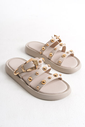 Liza Shoes KAREN Γυναικείες Παντόφλες Ζώνης Troc A003-K831