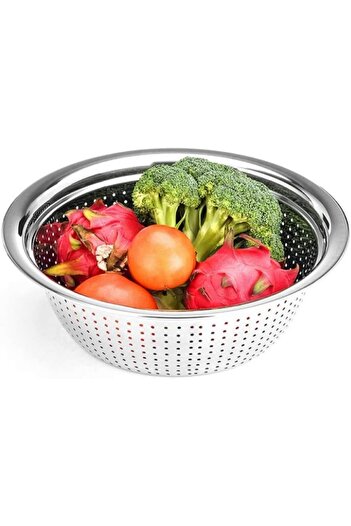 ALMUFARREJ Kitchen Strainer Silver