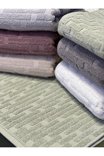 Nurpak Kilim 50x90 Organik Pamuklu 6'lı Havlu Seti
