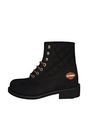 Harley Davidson Harley-davidson New Worker Mid 025μ 100699   Μαύρο Nubuck