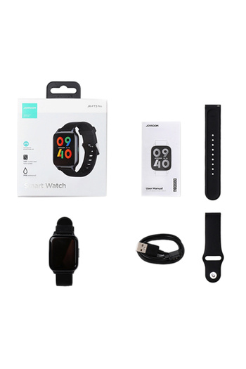 Joyroom 1.83” display, Bluetooth calling, 20 sports modes, IP68 waterproof, 250mAh battery.