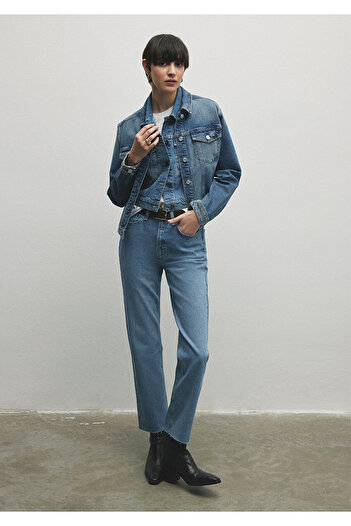 Mavi Pantaloni New York Classic Denim Indigo Si Jean 101441 -86787
