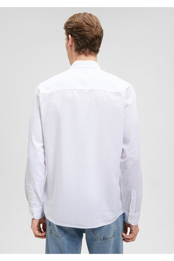 Mavi Beyaz Gömlek Slim Fit / Dar Kesim 0211030-620