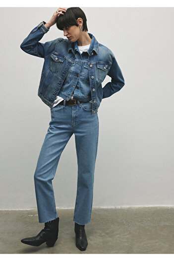 Mavi Pantaloni New York Classic Denim Indigo Si Jean 101441 -86787