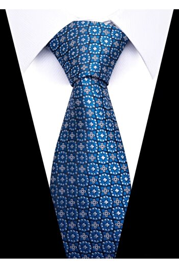 delis Men's tie, CR074, Blue