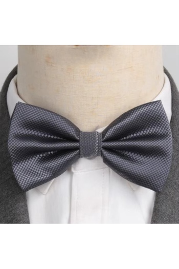 delis Men's bow tie, PP045, Dark gray