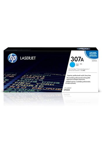 HP 307A Cyan Original LaserJet Toner Cartridge (CE741A)