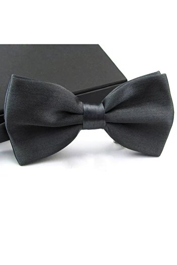 delis Men's bow tie, PP001, Dark gray