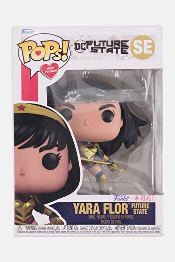 Funko Dc Future State Yara Flor Collectible Toy, Tan/Gold Combo