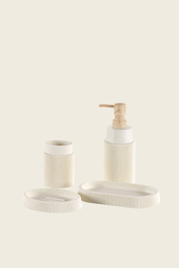 İrya Earth 4 Piece Bathroom Set Beige