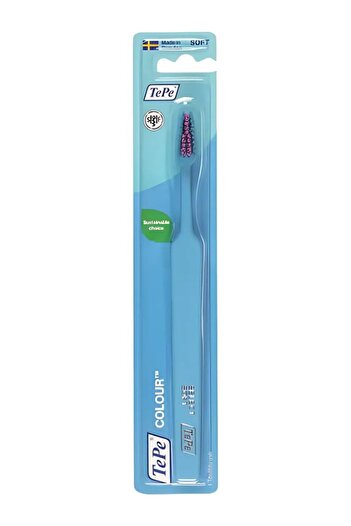 TePe Clear Soft Toothbrush Turquoise 1 Piece