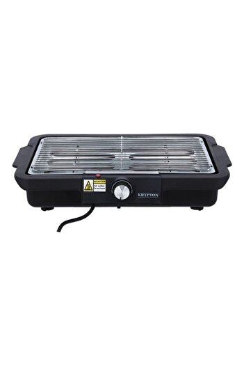 KRYPTON Smokeless Bbq Grill – 2000w Electric Grill, Black, Ideal For Home & Outdoor Use