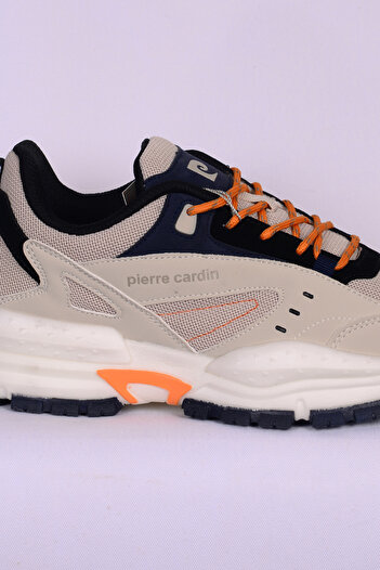 Pierre Cardin PCI11093 Yüksek Taban Bağcıklı Kışlık Bej Erkek Kışlık Spor Ayakkabı
