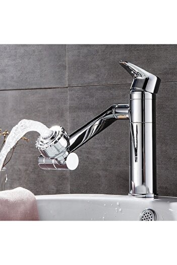 EYM Functional Robot Swivel Sink Faucet Chrome