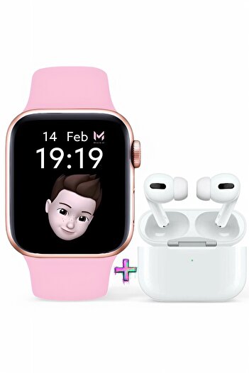 MATEO T700 Akıllı Saat ve Pro3 Kablosuz Kulaklık Bluetooth Görüşme, Bildirim Desteği Spor ve Sağlık Takibi