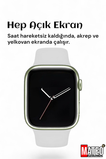 MATEO Akıllı saat Bluetooh Arama Bildirim ve Dokunmatik Bluetooth Kulaklık Ultra Pods max