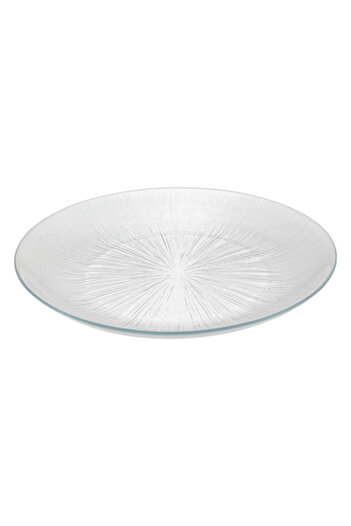 Secret de Gourmet Elise Elegant Design Round Glass Dinner Plate 26cm