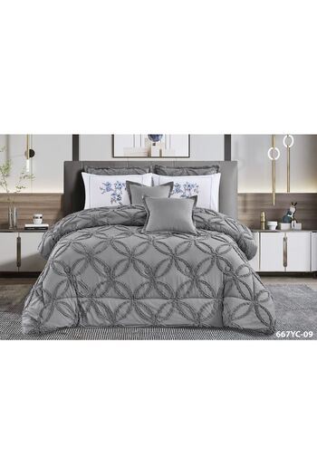 Moon Exclusively designed embossed microfiber double bed sheet, 230*250cm