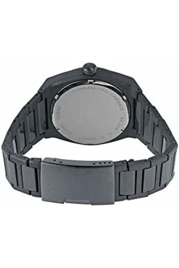 Fossil Mens 42 mm Everett Black Dial Ceramic Analog Watch - CE5027, Grey