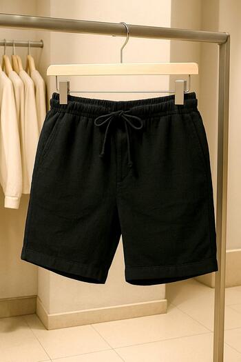 Delpino Relaxed Cut Men's Linen Shorts