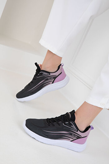 SOHO Black-Powder Women's Sneaker 20581