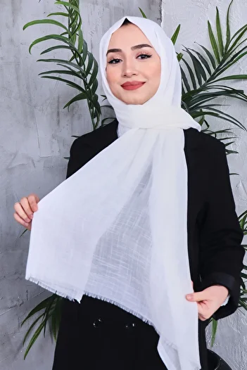 Golden Rose Solid Color Flamed Shawl