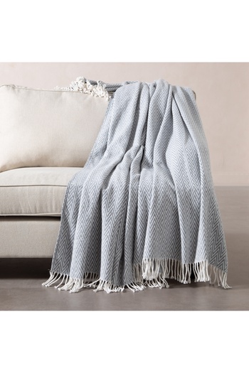 Mudo Home Etna Scotch Blanket Gray 200X220Cm