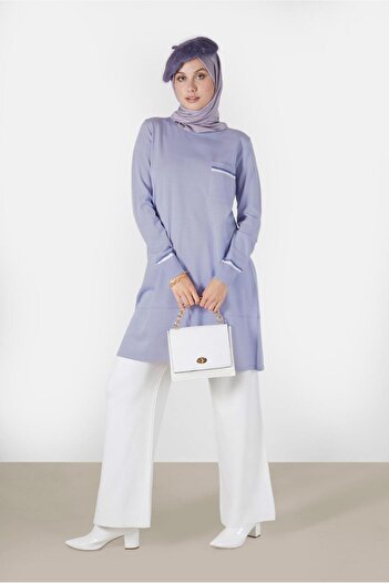 Alvina POCKET DETAILED KNITWEAR TUNIC 42013