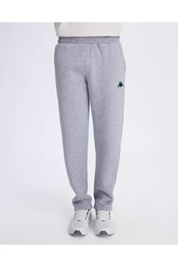 Kappa Authentic Bandys Men's Gray Comfort Fit Sweatpants