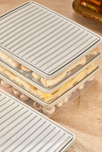 MHK Collection Storage Container Set of 4 2.5L (Total 10L) |   Airtight |   Freezer Compatible