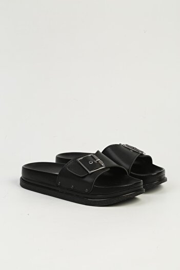 Pierre Cardin Black Women's Slippers Pc-7424