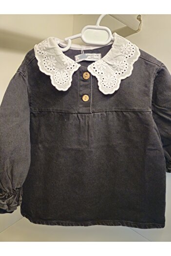 BLOOM KIDS STORE denim elbise