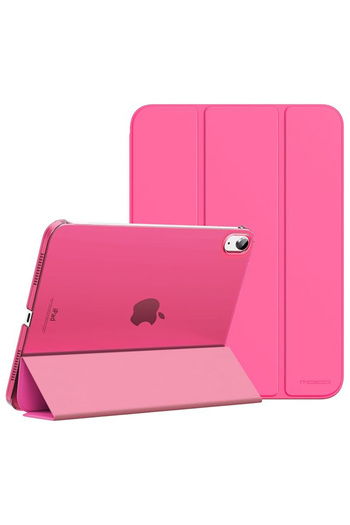 REDz Accessories Flip Protective Case for iPad 10 2022/2024, iPad 11 2025, Book Model, Foldable for Stand, Pink