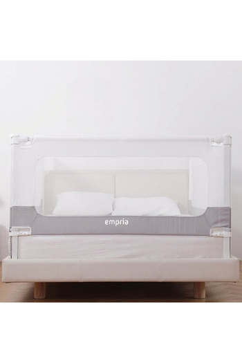 Empria PACHET: 3 Bariere protectie pat copii, cu siguranta dubla, pat de 150x200 cm, bariera pat bebe