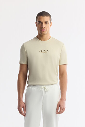Avva Ανδρικό λευκό φίδι μέσης Αισιόδοξο Interlock Jogger A51Y3408