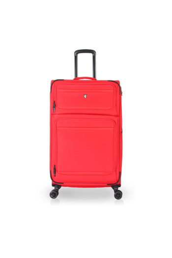 TUCCI 3-Piece Suprema Softside Detachable Wheel Luggage Trolley Set