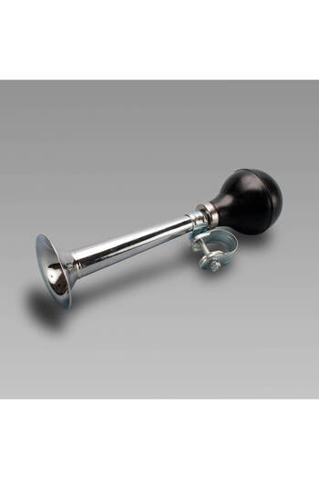ACTION ONE Retro metal bicycle horn with loud sound and handlebar clip