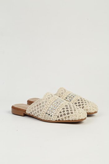 Pierre Cardin Cream Women's Slippers Pc-54712