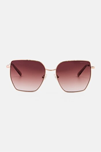 Gant Women GA00011 Square Sunglasses, Gold