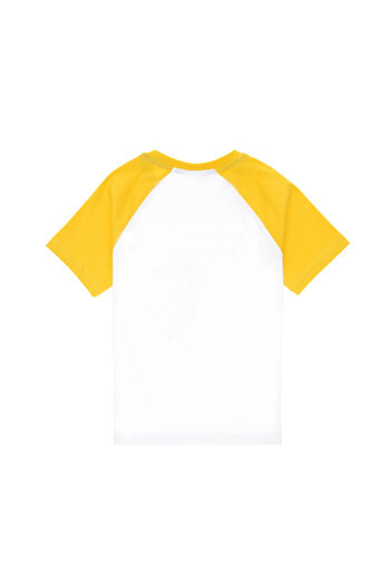 U.S. Polo Assn. Erkek Çocuk Beyaz Bisiklet Yaka Tişört 50307177-VR013