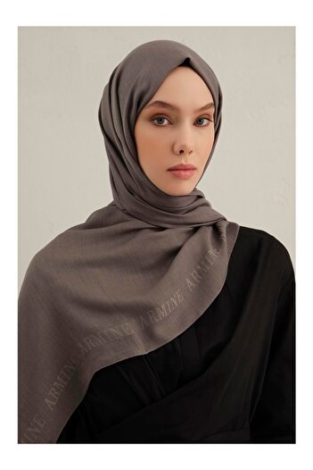 Armine Logo Bordered Cotton Silk Shawl 1
