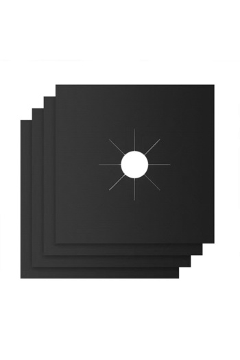 NEXTLY Set of 4 Teflon Stove/Hob Protection Sheets, Reusable, Washable, Easy to Clean