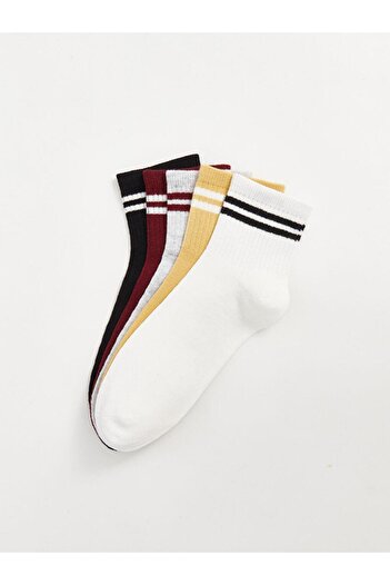 LC Waikiki Striped Women's Socks 5 Pack (W4)