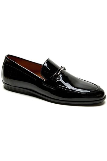 Pierre Cardin 1190311 Чорні шкіряні повсякденні чоловічі туфлі