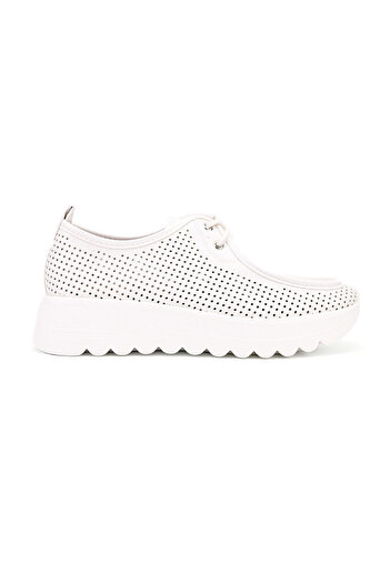Tmall Pantofi casual de dama,Din piele ecologica,P1283,Alb