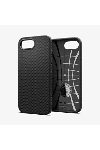 Spigen iPhone 16e Kılıf Liquid Air Matte Black - ACS09161