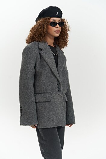 MAI STUDIOS CO. Proenza Antrasit Blazer Ceket