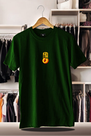 CC STORE Μπλουζάκι Nefti από βαμβακερό εμπριμέ με 3 νήματα |   Καλοκαιρινό Καλοκαιρινό Ροδάκινο με γεύση ροδάκινο